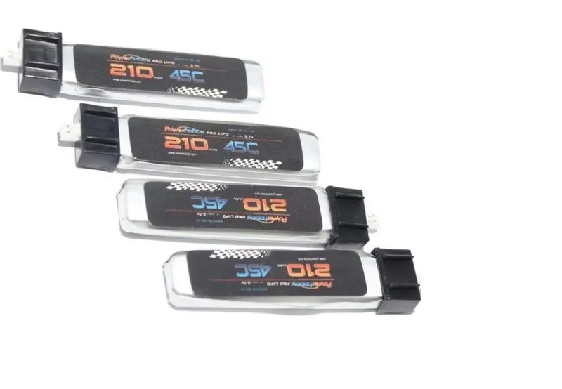 Power Hobby - 210Mah 3.7V 1S 45C Lipo Battery With Efl/Blh Plug 1