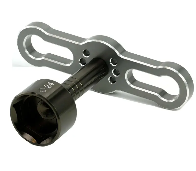 Power Hobby - 24Mm Aluminum T-Handle Hex Wheel Wrench Rc Tools 1
