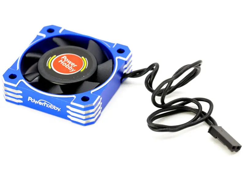 Power Hobby - 40X40x10mm Tornado High Speed Aluminum Rc Cooling Fan 40Mm-Blue 1