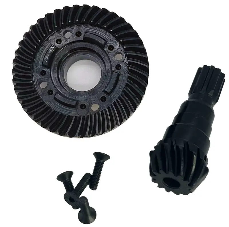 Power Hobby - 42 Tooth / 13 Tooth Steel Helical Diff Ring / Pinion Gear Front, Traxxas X-Maxx 1