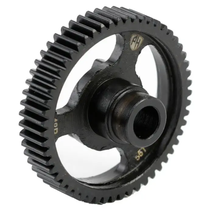 Power Hobby - 48P 55T Hardened Steel Spur Gear, For Traxxas 4-Tec 2.0, Light Weight 1