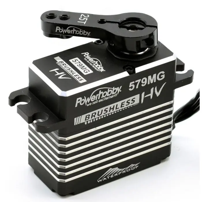 Power Hobby - 579Mg High Torque High Speed Digital Brushless Servo 0.07/486Oz @ 8.4V 1