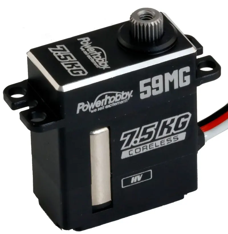 Power Hobby - 59Mg High Speed Micro Titanium Gear Servo: Axial Scx24 1