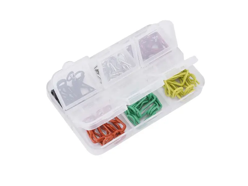 Power Hobby - 60Pcs 90-Degree Angle Body Clips Bent Springy Pins 1