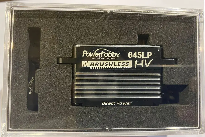 Power Hobby - 645Lp 35Kg Low Profile Programmable Digital 12V Smart Servo 3S 1
