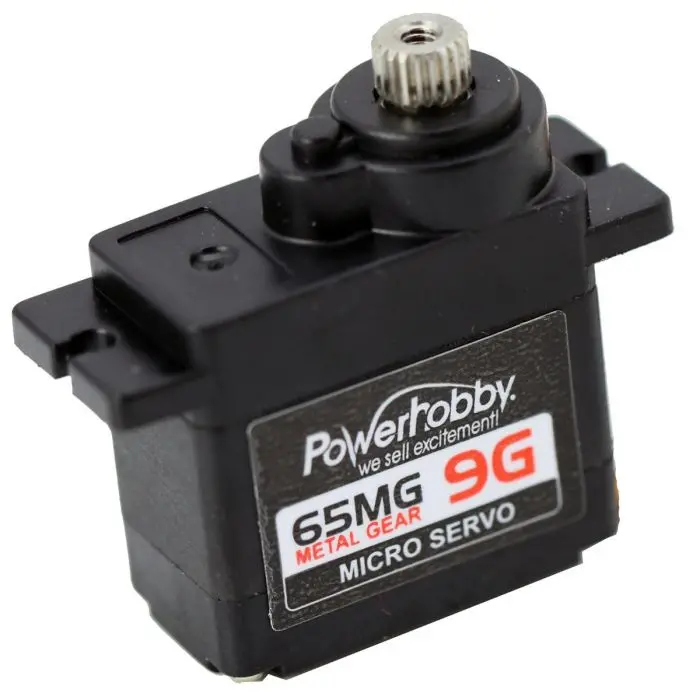 Power Hobby - 65Mg Metal Gear Digital 9G Micro Servo 0.11Sec/30Oz @ 6.0V 1