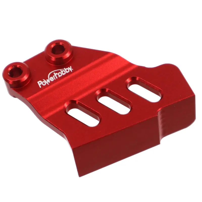 Power Hobby - 7075 Aluminum Chain Guard Board, Red, Losi Promoto Mx 1