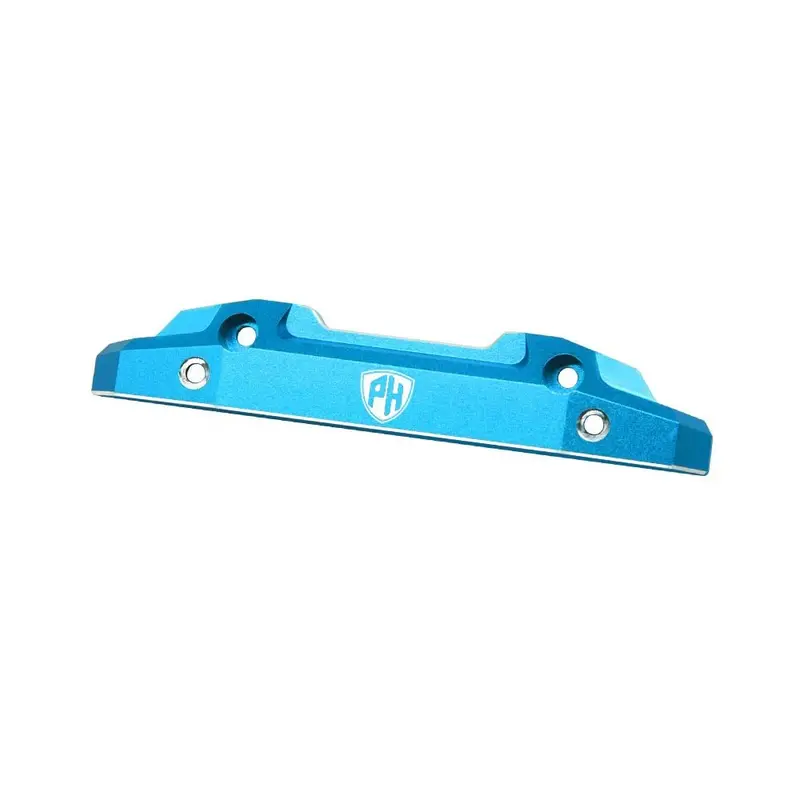 Power Hobby - 7075 Aluminum Rear Bumper Blue, For Traxxas Mini Maxx 1