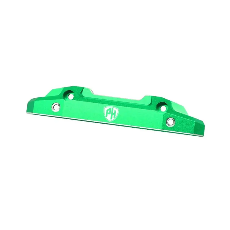 Power Hobby - 7075 Aluminum Rear Bumper Green, For Traxxas Mini Maxx 1