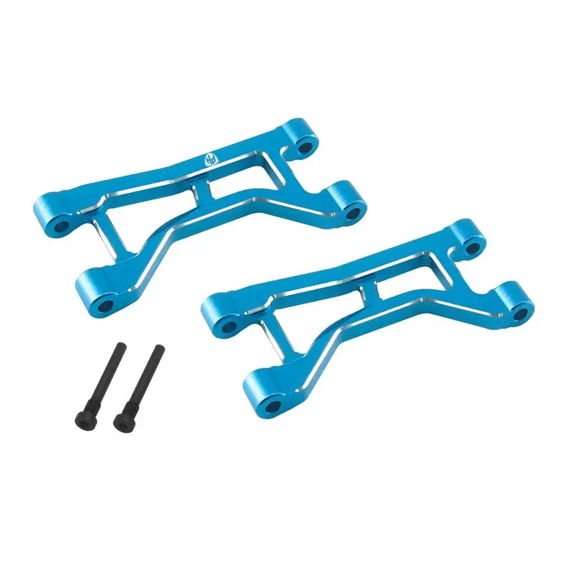 Power Hobby - 7075 Aluminum Rear Upper Arms Blue, For Traxxas Mini Maxx 1