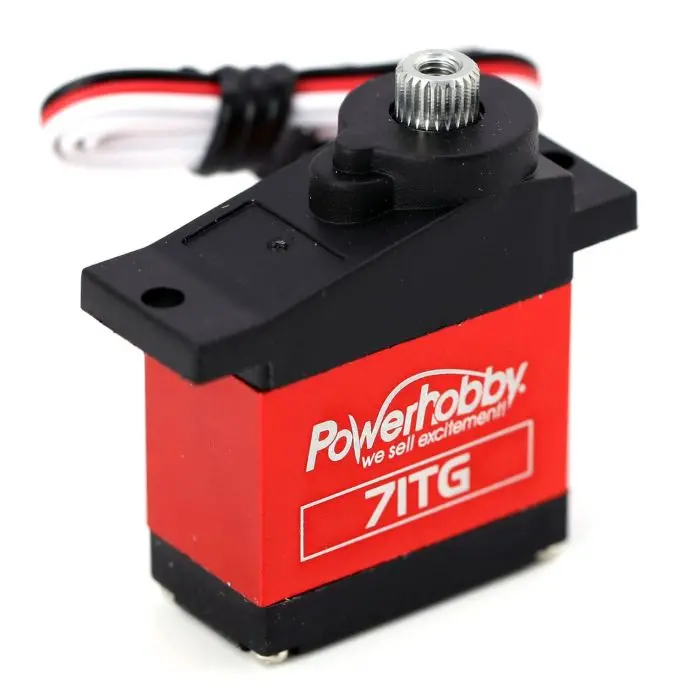 Power Hobby - 71Tg High Torque 9G Aluminum Titanium Gear Digital Micro Servo 52Oz 1