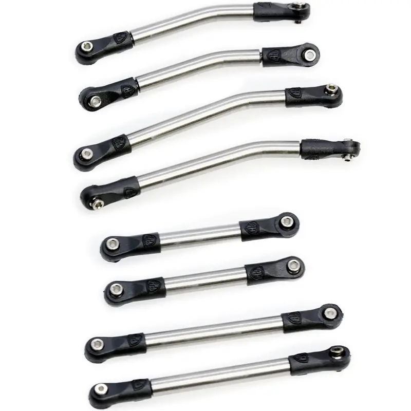 Power Hobby - 8Pc Stainless Steel High Clearance Links Set, Axial Scx24 Gladiator 1