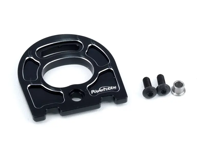 Power Hobby - Adjustable Aluminum Motor Mount, For Traxxas 4-Tec 2.0 1