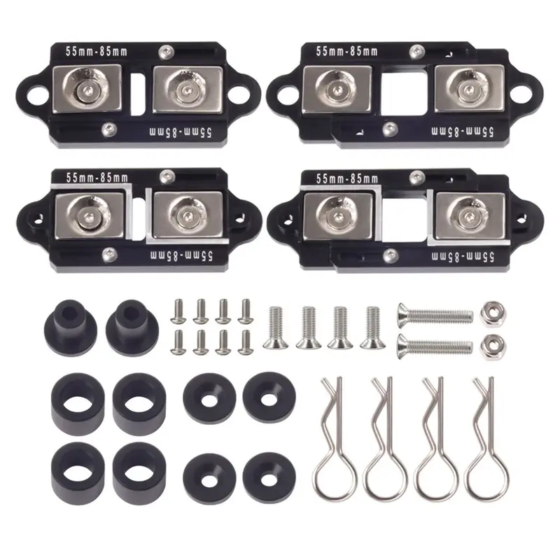 Power Hobby - Adjustable Magnetic Body Post Mount For Trx-4 Rock Crawler 1