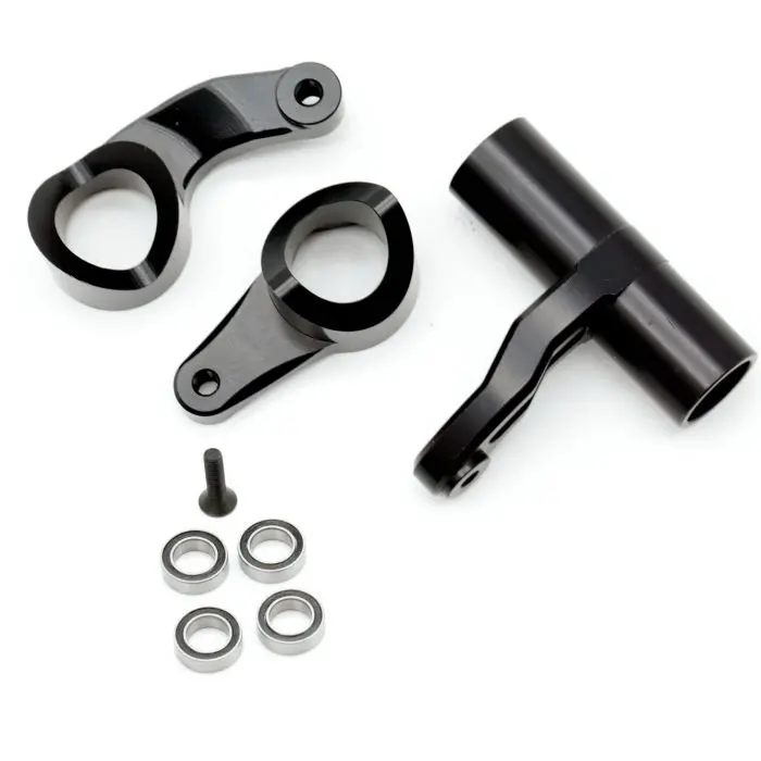 Power Hobby - Aluminum Bearing Steering Bellcrank, Fits Arrma Kraton, Outcast, Senton, & Talion 1