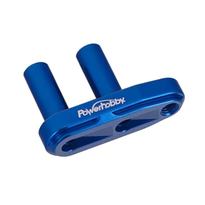 Power Hobby - Aluminum Dual Water Outlet, For Traxxas M41 / Spartan Boat 1