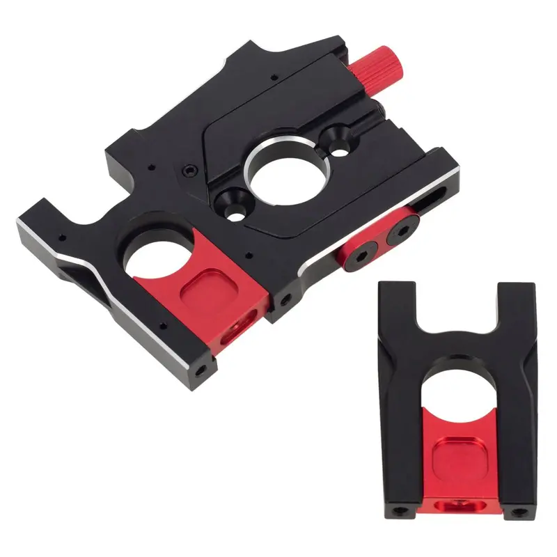 Power Hobby - Aluminum Fine Gear Mesh Motor Mount Set, For 1/8 Arrma 1