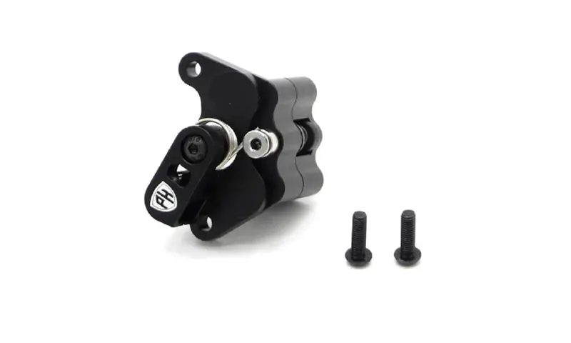 Power Hobby - Aluminum Front Brake Disc Caliper, Black, For Losi Promoto-Mx 1