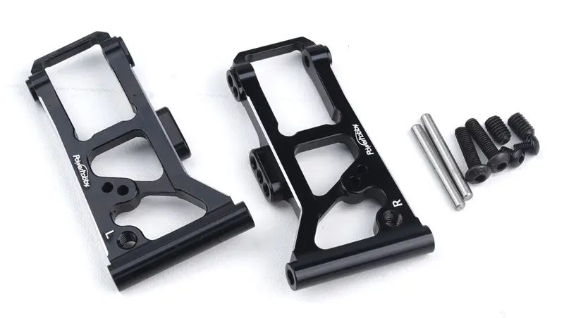 Power Hobby - Aluminum Front Lower Arms, For Traxxas 4-Tec 2.0 1