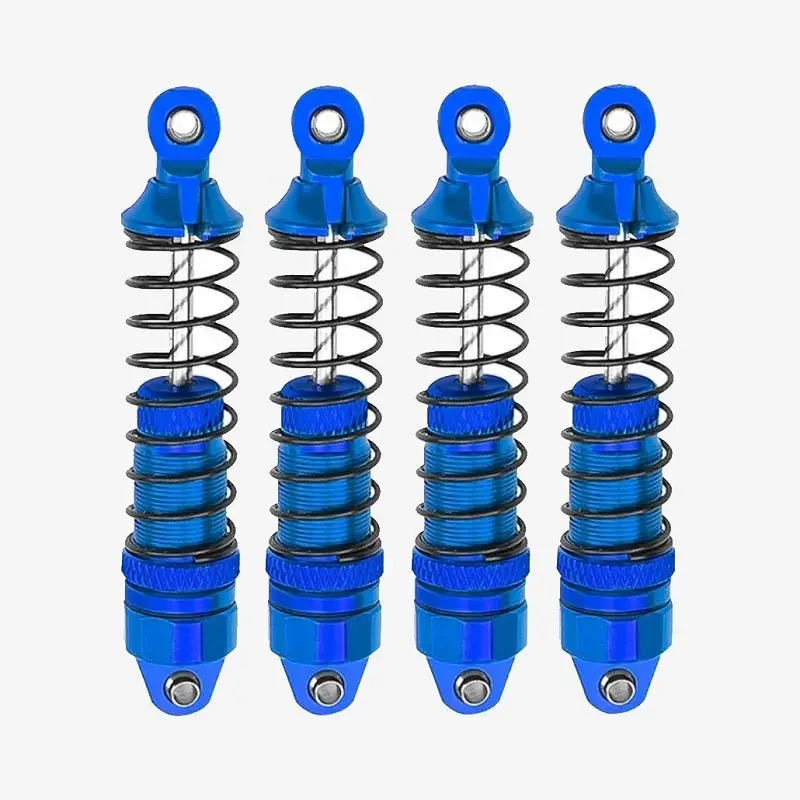 Power Hobby - Aluminum Front & Rear Shocks, For Arrma Grom, Blue, 4Pcs 1