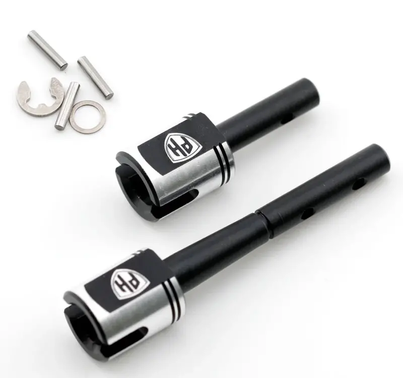 Power Hobby - Aluminum Main Drive Shaft Joint Black, For Kyosho 1/10 Fazer Mk2 1