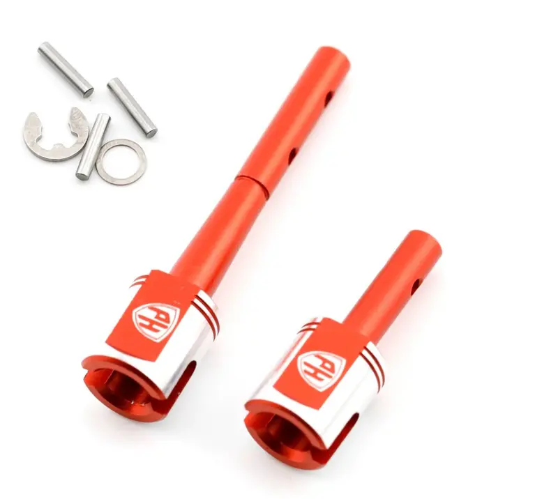 Power Hobby - Aluminum Main Drive Shaft Joint Red, For Kyosho 1/10 Fazer Mk2 1