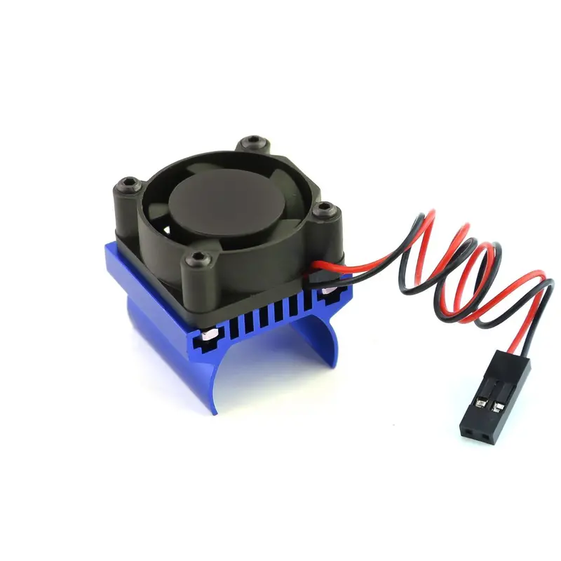 Power Hobby - Aluminum Motor Cooling Fan Blue For Traxxas Trx-4M 1