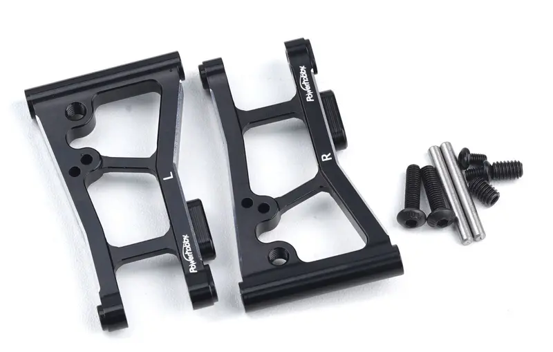 Power Hobby - Aluminum Rear Lower Suspension Arms, For Arrma 4S Kraton / Outcast 1