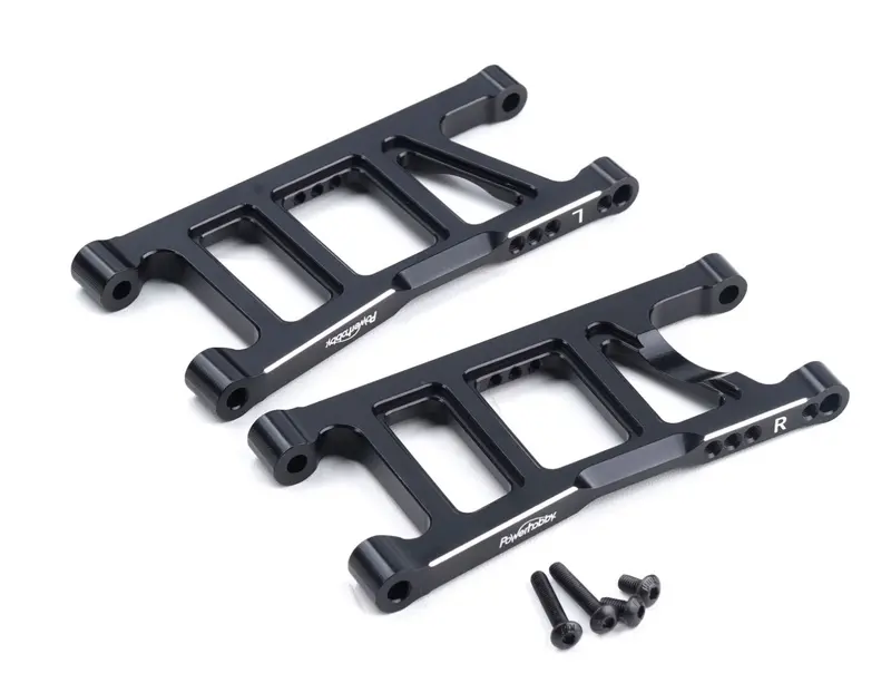 Power Hobby - Aluminum Rear Suspension Arms, For Arrma 1/10 4X4 3S Granite / Senton / Vorteks 1