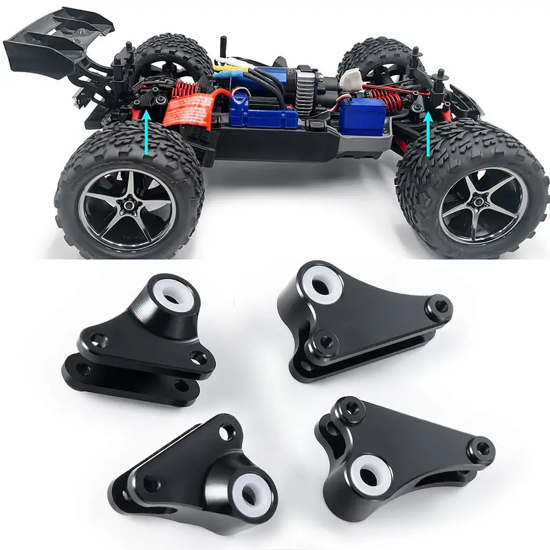 Power Hobby - Aluminum Shock Mount For Traxxas 1/16 E-Revo 1