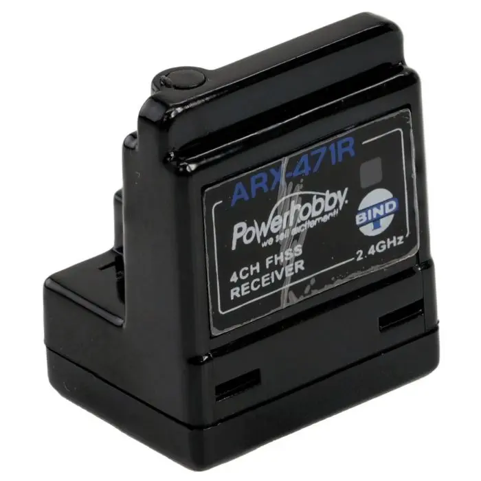 Power Hobby - Arx-471R 2.4G T-Fhss Hv 4-Channel Receiver, Futaba Radio Compatible 1