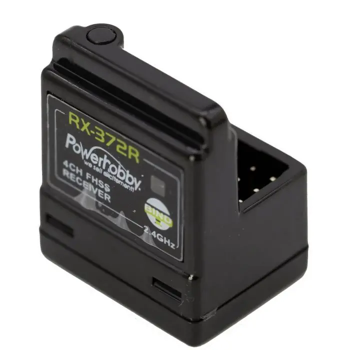Power Hobby - Arx-482R 4-Channel Receiver For Airtronics/Sanwa M12 M11x Mt-4 Mt-4S M12s 1