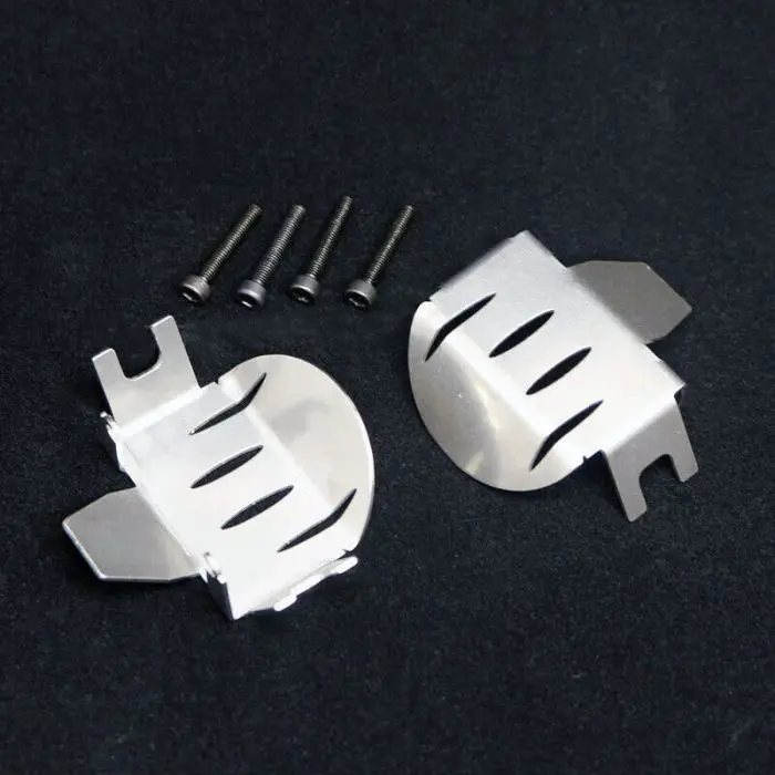 Power Hobby - Axial Rbx10 Ryft Stainless Steel Front And Rear Axle Guard 1