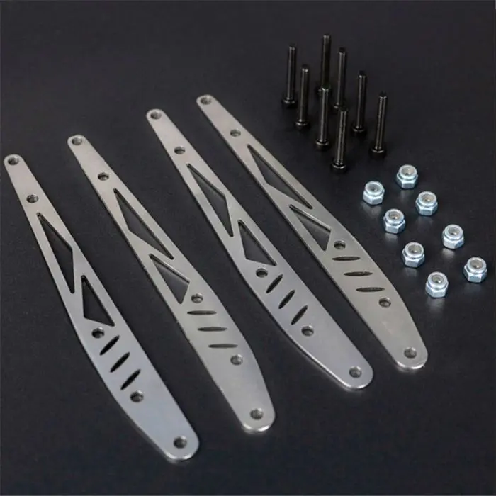 Power Hobby - Axial Rbx10 Ryft Stainless Steel Rear Arm Linkage Guard Reinforced Plate 1