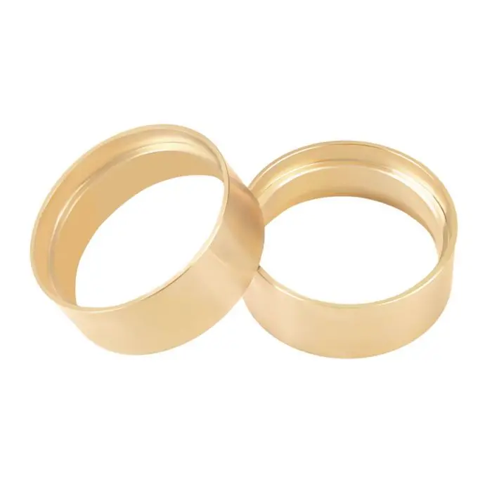 Power Hobby - Brass 1.0" 1.9 Wheels Clamp Rings, 2Pcs 1