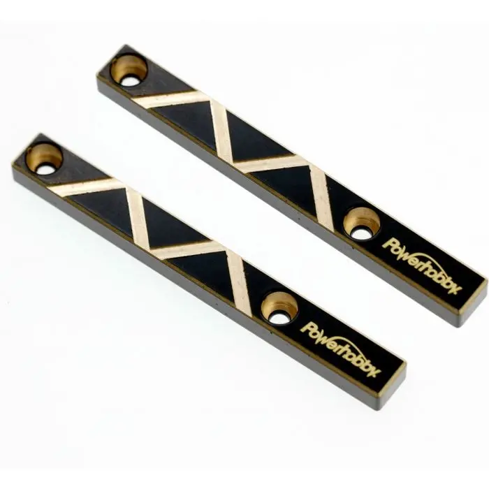 Power Hobby - Brass Boulder Bars Weights, For 1/18 Traxxas Trx-4M 1