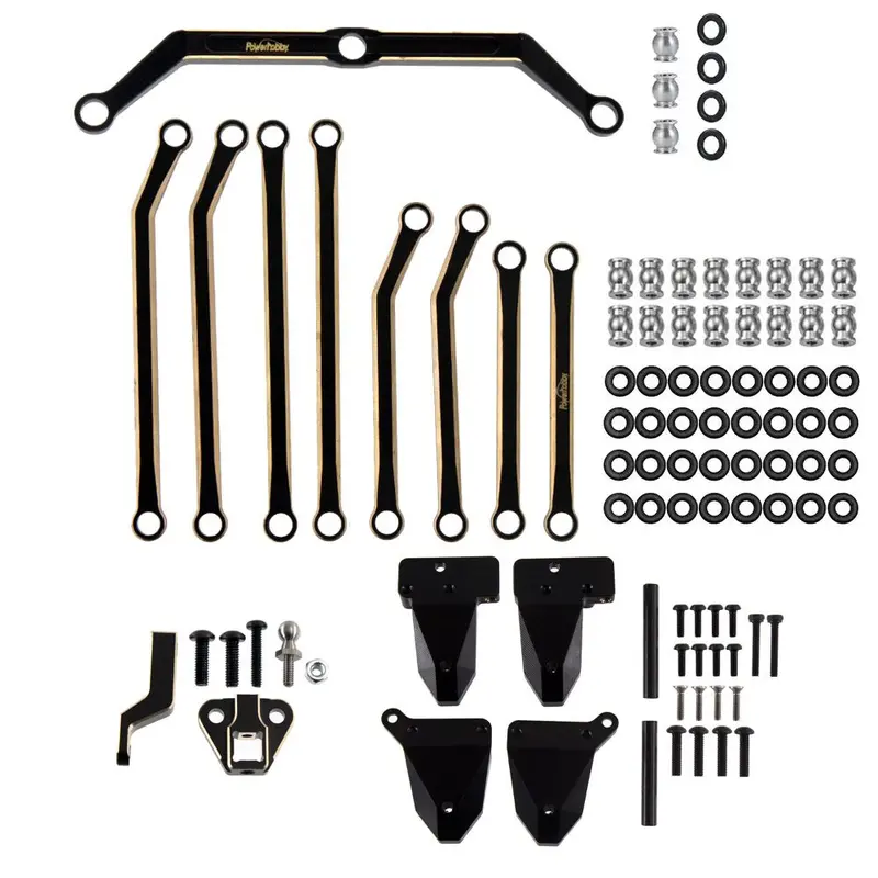 Power Hobby - Brass Long Arm High Clearance Lift Kit, For Traxxas Trx-4M 1