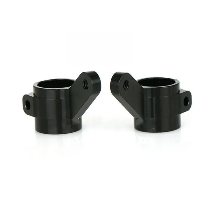 Power Hobby - Cnc Aluminum Front Steering Knuckle, Black, Fits Traxxas Drag Slash 1