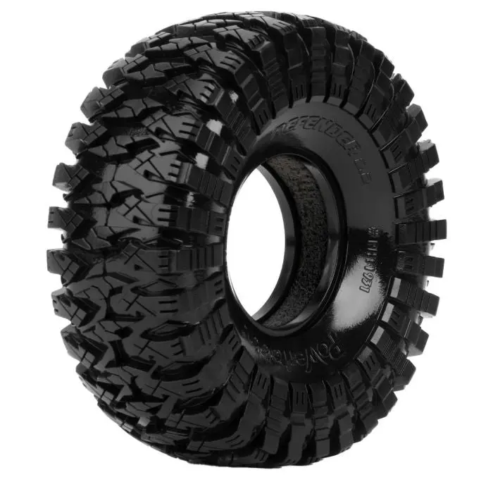 Power Hobby - Defender 2.2 Crawler Tires With Dual Stage Soft And Medium Foams 1