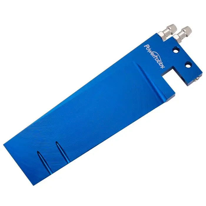 Power Hobby - Dual Pickup Rudder Blade, Blue, For Traxxas Spartan Boat 1