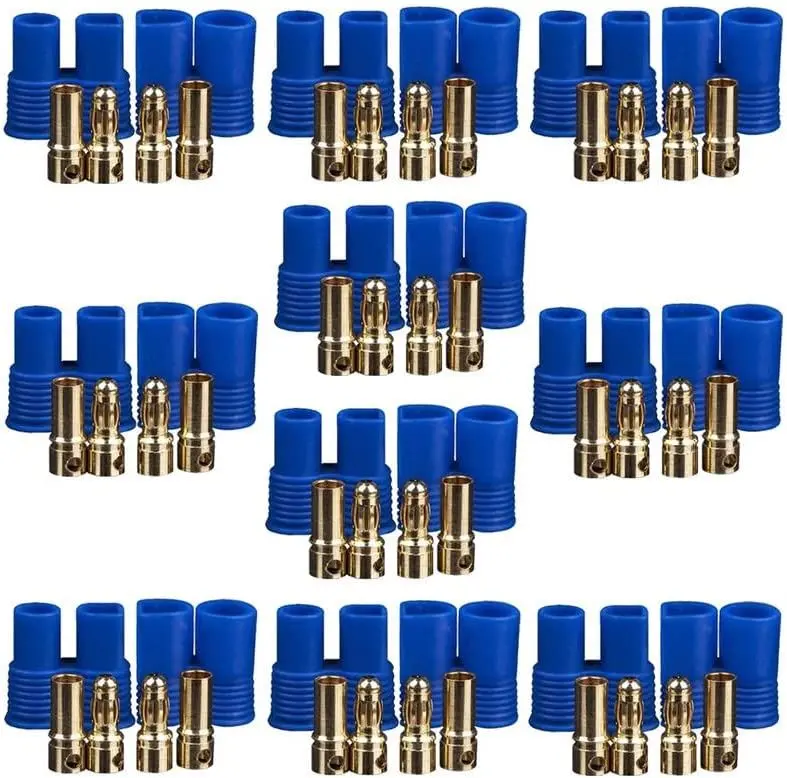 Power Hobby - Ec3 Male / Female Plugs (20) 1