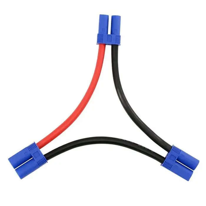 Power Hobby - Ec5 Female To Ec5 Male Series Harness 10Awg 4" 1