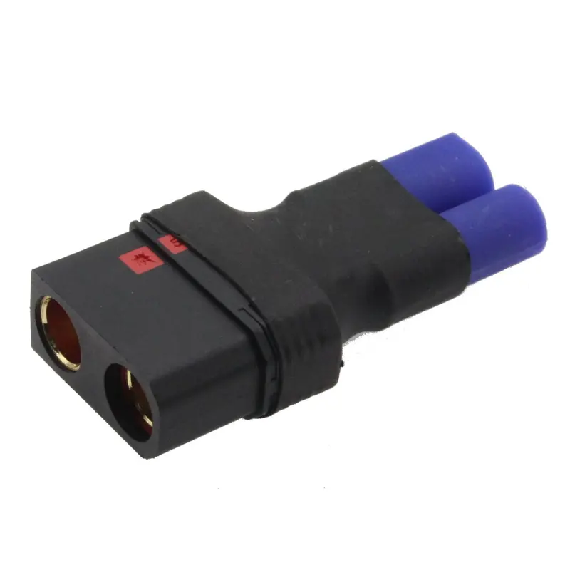 Power Hobby - Ec5 Male To Qs8 Female Plug Battery Adapter 1