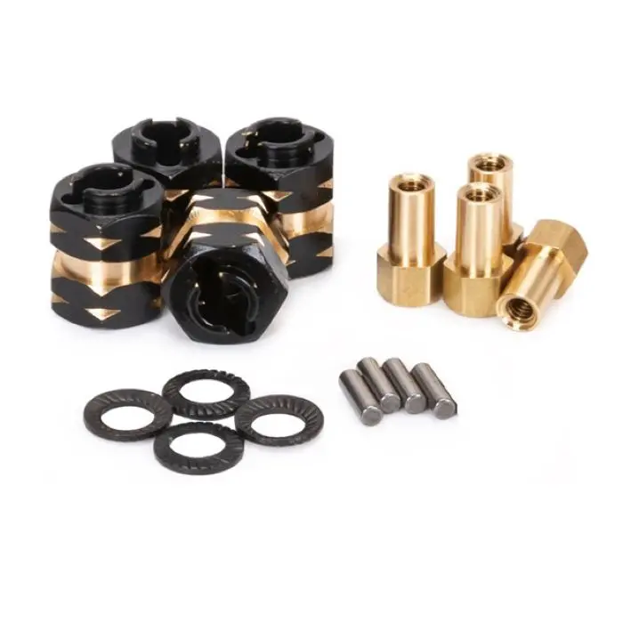 Power Hobby - Extended Hex Hubs Wheel Spacers, +5Mm, Axial Scx24 1