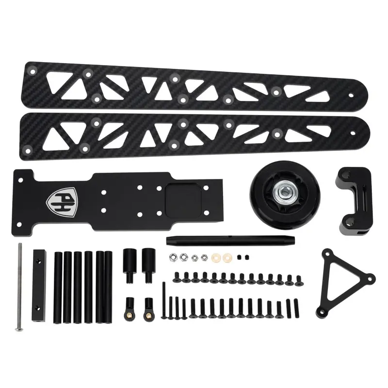 Power Hobby - Fully Adjustable 12" Wheelie Bar, For Arrma Infraction / Felony / Limitless 1