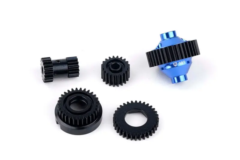 Power Hobby - Hardened Steel 2 Speed Gear Set, For Traxxas Jato 2.5 / 3.3 1