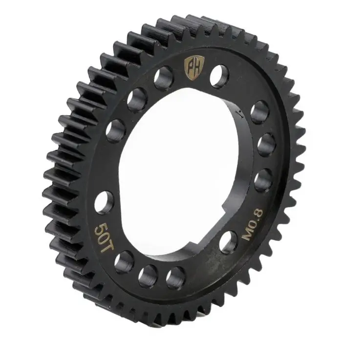 Power Hobby - Hardened Steel Spur Gear For Center Diff 50T 0.8 32P, For Traxxas 4X4 1