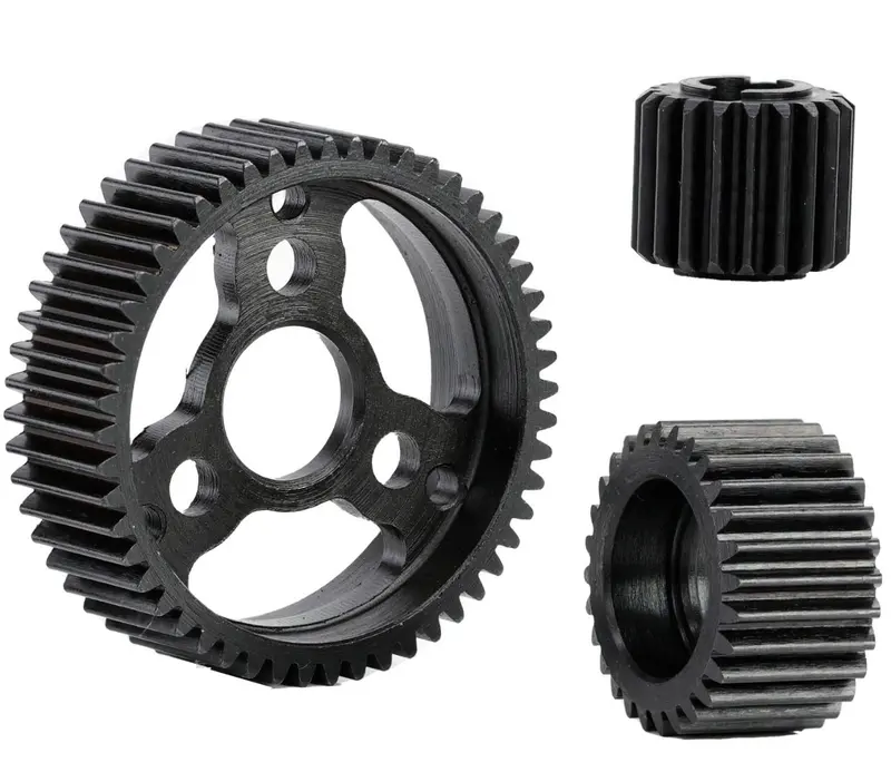 Power Hobby - Hardened Steel Transmission Gear Set, For Axial Scx10 / Ax10 / Wraith 1