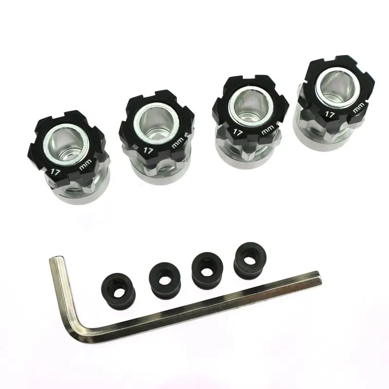 Power Hobby - Hex Hub Adapters 12Mm To 17Mm W/ 6Mm Offset 1