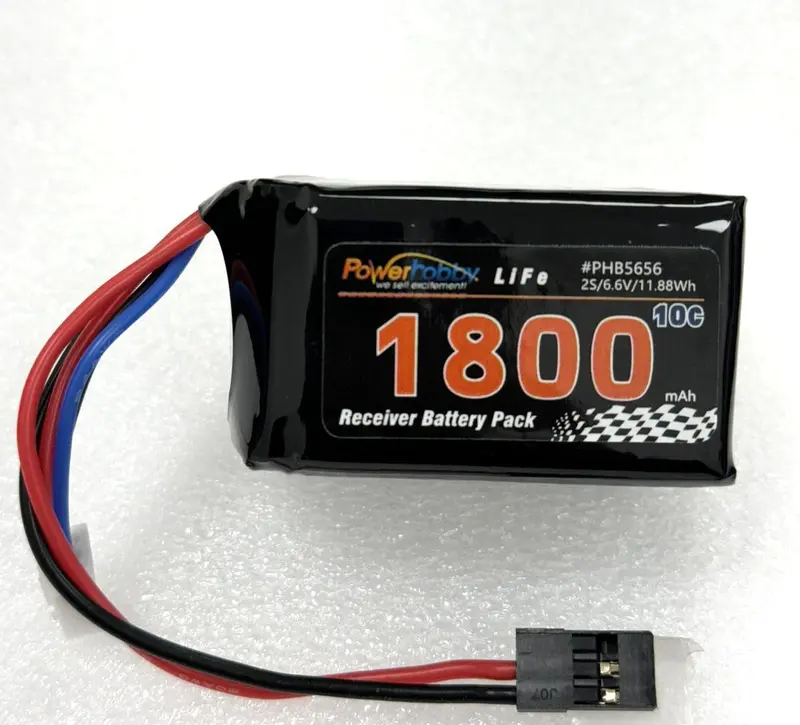 Power Hobby - Life 6.6V 1800Mah 10C Hump Receiver Battery Pack (Kyosho / Tekno) 1